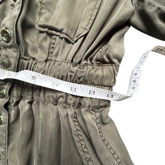 Free People Pocket Full of Sunshine Mini Dress Button Up Shirt Dress XS/XXS - Picture 8 of 10